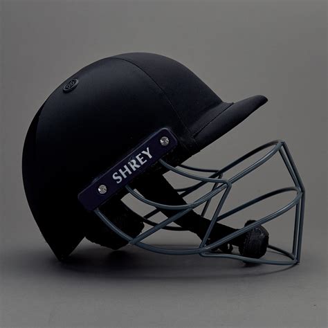 Shrey Performance Junior Cricket Helmet - Black - Junior Batting Equipment - Helmets