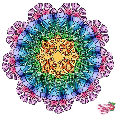 Pin by vered kochavi on Mandala art | Colorful art, Mandala art, Coloring pages