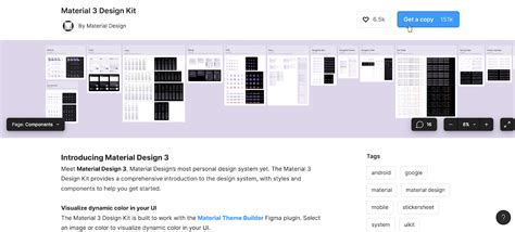 Introducing the M3 design kit for Figma - Material Design