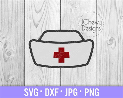 Nurse Hat SVG Nurse Life Svg Nurse Svg Nurse Symbol Svg Svg, Dxf, Png ...