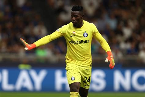 Andre Onana To Start For Inter Against Viktoria Plzen & Samir ...