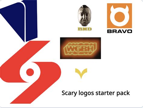 Scary logos starter pack : r/starterpacks