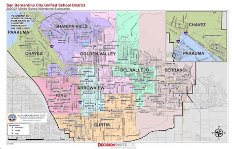 District Map - SBCUSD Facilities