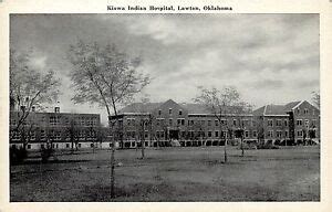 c1940s Printed Postcard; Kiowa Indian Hospital, Lawton OK Comanche Co ...