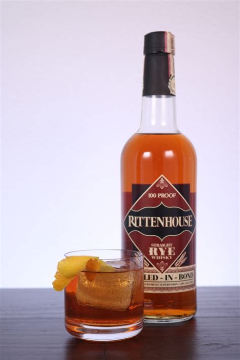 Rittenhouse Rye Bottled-In-Bond - First Pour Cocktails