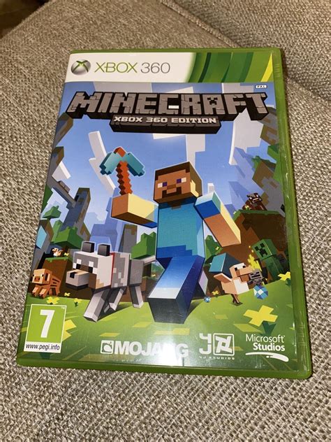 XBOX 360 MINECRAFT VIDEO GAME XBOX 360 EDITION European Edition PAL ...