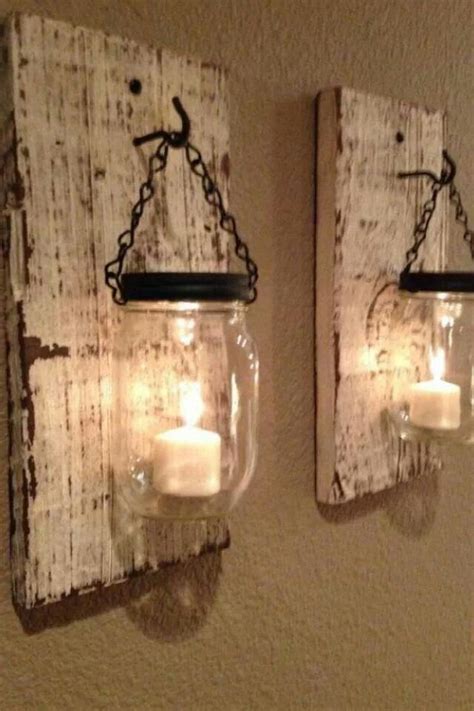 Rustic DIY Lamps Mason Jar Candle Holders, Mason Jar Candles, Mason J