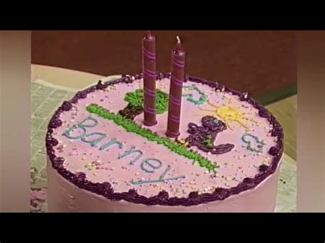 Barney Song : Birthday Cake For Barney (Happy Birthday, Barney!) - YouTube