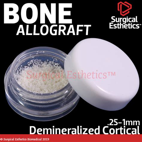 OSSIFY Demineralized Cortical Bone Allograft | Surgical Esthetics