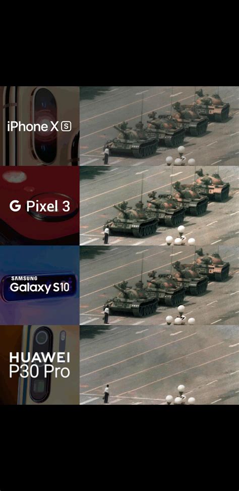 Smartphone camera comparison : r/China