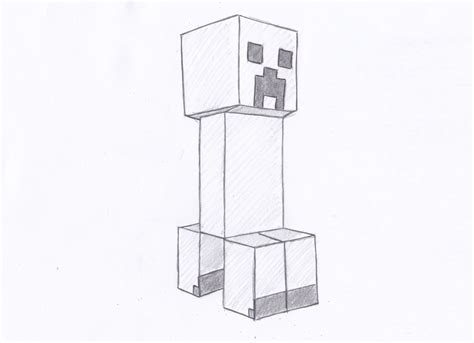 How to draw creeper face for beginner in minecraft step by step easy video tutorial | Rock Draw