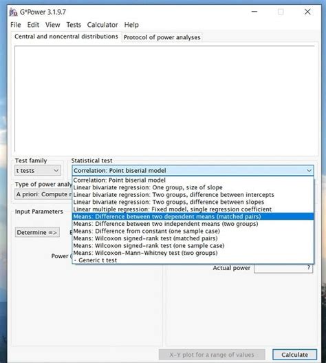 How To Determine Sample Size From G*Power