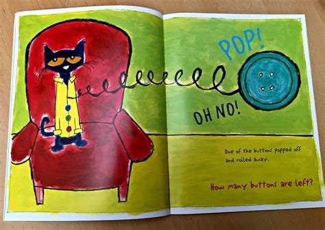 CHILDREN'S BOOK REVIEW: Pete the Cat and his Four Groovy Buttons by Eric Litwin and James Dean ...