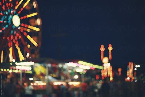 "County Fair Abstract Ferris Wheel And Rides" by Stocksy Contributor ...