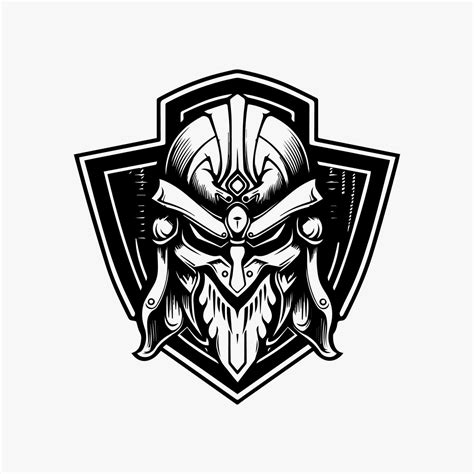 Guardian Shield Logo Forge a powerful brand identity with an armor inspired illustration that ...