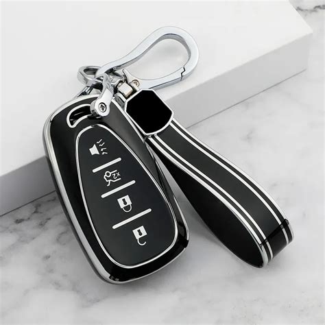 4/5 Buttons TPU Soft Car Key Fob Case Cover Protector For Chevrolet ...