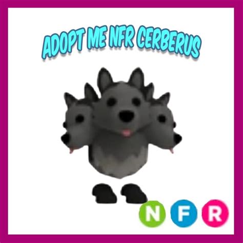 Adopt Me NFR Cerberus neon Fly Ride Cheapest and Fast - Etsy