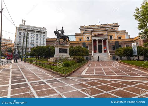 Old Parliament Building, Today`s National History Museum of Greece, Athens Editorial Stock Image ...