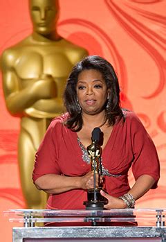 Oprah Winfrey Receives Honorary Academy Award