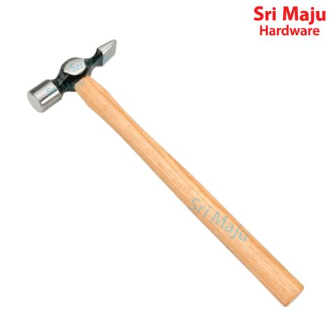 MAJU CPH-W16 16mm Cross Pein Hammer Wood Handle Wiring Hammer Pro Craft ...