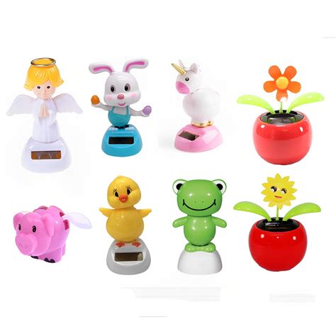 Solar Powered Dancing Animal Bobblehead Solar Dancers Figures Solar ...