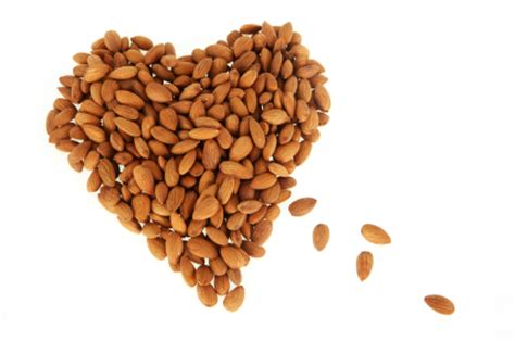 almonds-heart - Healthy Crush