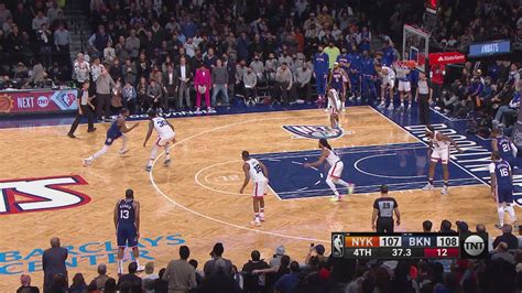 24-Second Shot Clock Reset: Knicks @ Nets | NBA Official