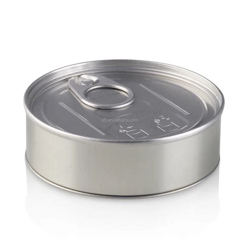 Empty Machine Sealed Tuna Tin Cans 100ml 3.5g Can With Black Lids - Buy Smart Bud Can,Easy Peel ...