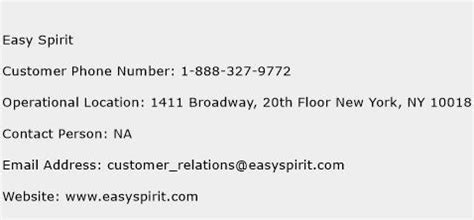 Easy Spirit Contact Number | Easy Spirit Customer Service Number | Easy Spirit Toll Free Number