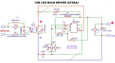 9W Led Bulb Driver Circuit | 7W LED Driver Circuit | LED Driver