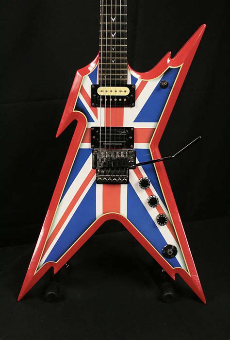 DEAN Dimebag Limited Edition Union Jack Razorback w/OHSC RARE | Reverb