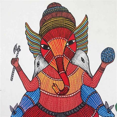 Gond Art is a tribal tradition of painting. #Workshop #Art #Painting #GondArt #CityShorAhmedabad ...