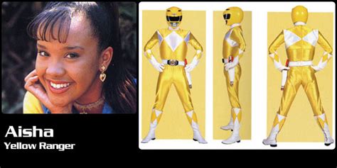 Aisha Campbell, Yellow Power Ranger - Mighty Morphin Power Rangers