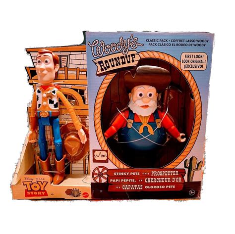 DISNEY PIXAR TOY STORY 2-STINKY PETE THE PROSPECTOR & WOODY-WOODY'S ROUNDUP-NEW! 887961961652 | eBay