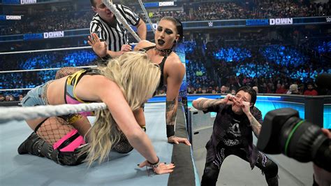 Rhea Ripley forces Liv Morgan to tap out in Friday Night SmackDown ...