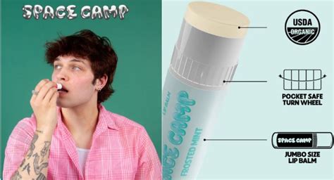 YouTuber Nicolas Sturniolo Launches Space Camp Wellness Unisex Lip Balm | Beauty Packaging