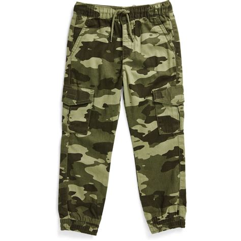 Brilliant Basics Boys Camo Cargo Pant - Green | BIG W