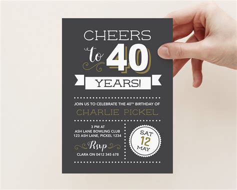 40th Birthday Invitation Wording | ubicaciondepersonas.cdmx.gob.mx