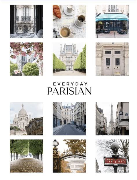 2023 A Year in Paris Calendar - Everyday Parisian