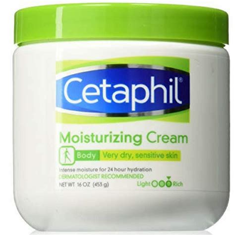 Amazon.com: Crema hidratante para piel seca, sensible Cetaphil, 20 ...