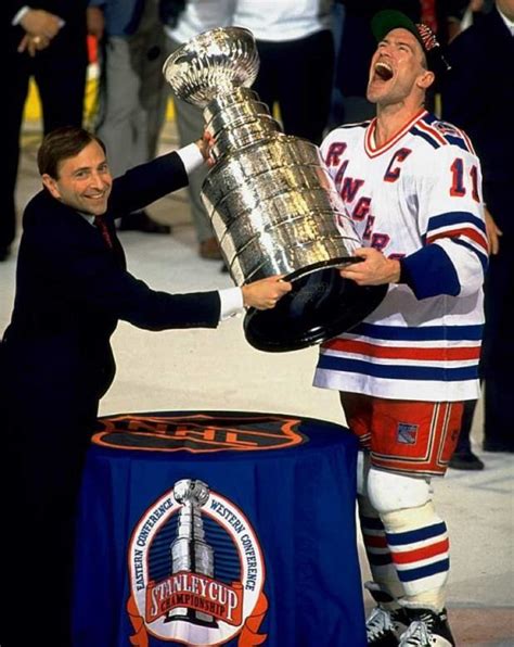 Mark Messier - New York Rangers Stanley Cup Champions 1994. #stanleycup ...