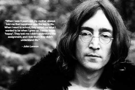 Quotes About Happiness John Lennon. QuotesGram