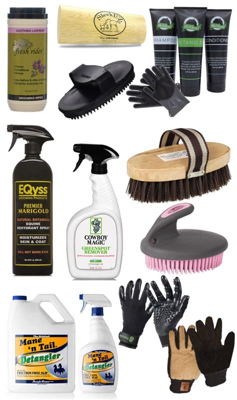 The Best Grooming Supplies for Your Horse - STABLE STYLE