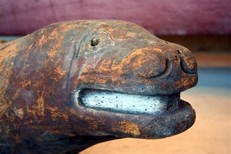 seal carving | at the University of British Columbia's Museu… | Flickr