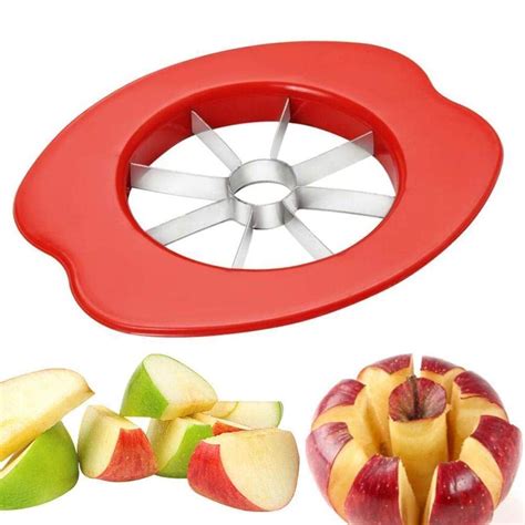 Red Stainless Steel Smart Apple Cutter at Rs 16/piece in Rajkot | ID ...