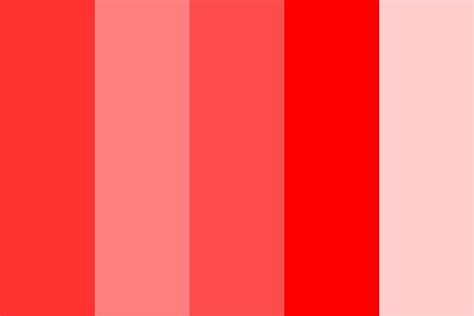 Light Reds Color Palette #colorpalette #colorpalettes #colorschemes # ...