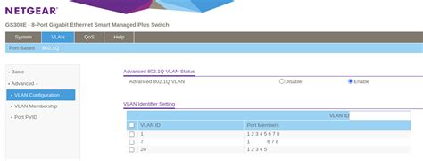 NETGEAR GS308E VLAN Setup Help : r/NETGEAR