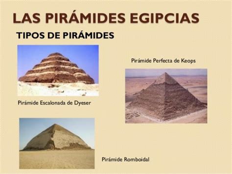 Tipos de pirámides egipcias - Resumen corto