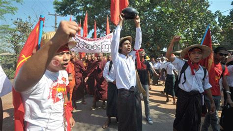 Myanmar University Students Object to Government Controls on Campus ...