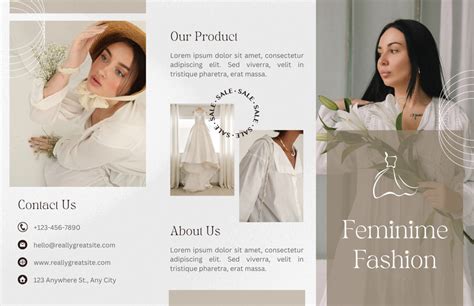 Customize 319+ Fashion Brochure Templates Online - Canva